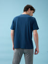 Men’s Crew Neck T-Shirt | Half Sleeves | Breathable & Moisture Wicking | Classic Fit | Cotton-Poly Pique Blend