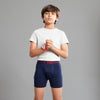 Cotton Combed Plain Long Trunk with Sweat-Absorbing Properties - Navy - (Pack of 2)