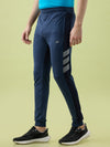 Hint Jogger with contrast side panel and tapping and side pockets with zippers on both side with elasticated ribbed waistband and leg rib
