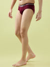 Pack of 2 Men’s Cotton Briefs | Ultra Soft | High Sweat Absorption & Comfort Fit I Stylo Plain