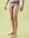 Pack of 2 Men’s Cotton Briefs | Ultra Soft | High Sweat Absorption & Comfort Fit I Metro Plain