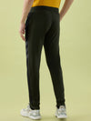 Hint Jogger with contrast side panel and tapping and side pockets with zippers on both side with elasticated ribbed waistband and leg rib