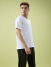 Men’s V - Neck T-Shirt | Half Sleeves | Breathable & Moisture Wicking | Classic Fit | Cotton-Poly Pique Blend