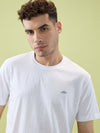 Men’s Crew Neck T-Shirt | Half Sleeves | Breathable & Moisture Wicking | Classic Fit | Cotton-Poly Pique Blend