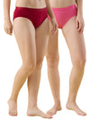 Hint Women’s Hipster Plain Panty - Pack of 2 | Full Coverage | High Waist | Outer Elastic I Premium Combed Cotton