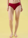 Hint Women’s Hipster Plain Panty - Pack of 2 | Full Coverage | High Waist | Outer Elastic I Premium Combed Cotton