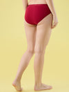 Hint Women’s Hipster Plain Panty - Pack of 2 | Full Coverage | High Waist | Outer Elastic I Premium Combed Cotton