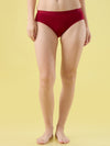 Hint Women’s Hipster Plain Panty - Pack of 2 | Full Coverage | High Waist | Outer Elastic I Premium Combed Cotton