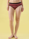 Hint Women’s Hipster Printed Panty - Pack of 2 | Full Coverage | High Waist | Outer Elastic I Premium Combed Cotton