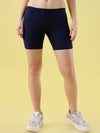 Hint Women's Seamless Cotton Cycling Shorts - Pack of 2 | Inner Elastic | Sweat Absorbing | Super Combed Cotton