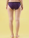 Hint Women's Printed Bikini Panty - Pack of 2 | Soft Cotton | Medium Coverage | Outer Elastic | All-Day Comfort