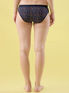 Hint Women's Printed Bikini Panty - Pack of 2 | Soft Cotton | Medium Coverage | Outer Elastic | All-Day Comfort