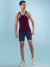 Hint Shorts with side pockets with zippers on both side with elasticated ribbed waistband