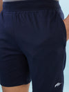 Hint Shorts with side pockets with zippers on both side with elasticated ribbed waistband