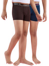 Hint Boys Metro Long Trunk Underwear – 100% Cotton, Moisture-Wicking & Supportive Fit I Ultra-Soft Waistband