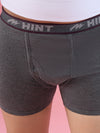 Hint Boys Metro Long Trunk Underwear – 100% Cotton, Moisture-Wicking & Supportive Fit I Ultra-Soft Waistband