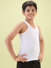 HINT - Boys’s Vests White – Pack of 2 Metro RN| 100% Cotton | Soft Feel & Breathable Comfort