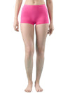 Hint Women's Boy Shorts - Pack of 2 | Outer Elastic | Cotton Stretch | Full Coverage | All-Day Comfort