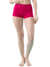 Hint Women's Boy Shorts - Pack of 2 | Outer Elastic | Cotton Stretch | Full Coverage | All-Day Comfort