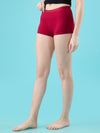 Hint Women's Boy Shorts - Pack of 2 | Outer Elastic | Cotton Stretch | Full Coverage | All-Day Comfort