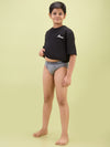 Hint Boys Metro Mini Brief Underwear – 100% Cotton, Moisture-Wicking & Supportive Fit I Ultra-Soft Waistband