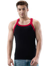 Hint Trendy Men’s Gym Vest - 111 | 100% Cotton Sleeveless Sports Vest | Deep Neck Workout Tank Top