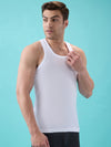 Men’s Innerwear Vests White – Pack of 2 Metro RN| 100% Cotton | Soft Feel & Breathable Comfort