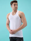 Men’s Innerwear Vests White – Pack of 2 Stylo RN| 100% Cotton | Soft Feel & Breathable Comfort