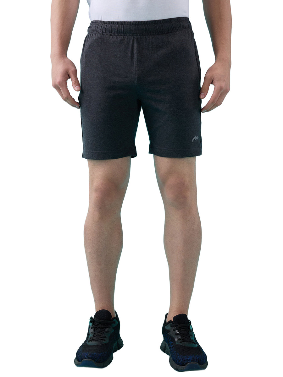 Men’s Cotton Shorts with Zipper Pockets – Anthra Color | Hint World