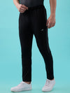 Hint Track pant with side tapping and side pockets with zippers on both side with self fabric elasticatedwaistband with draw cord