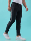 Hint Track pant with side tapping and side pockets with zippers on both side with self fabric elasticatedwaistband with draw cord