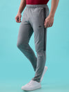 Hint Track pant with side tapping and side pockets with zippers on both side with self fabric elasticatedwaistband with draw cord