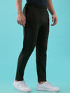 Hint Track pant with side tapping and side pockets with zippers on both side with self fabric elasticatedwaistband with draw cord