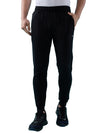 Hint plain Jogger with side pockets with zippers on both side with elasticated ribbed waistband and leg rib