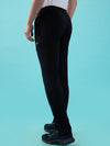 Hint plain Jogger with side pockets with zippers on both side with elasticated ribbed waistband and leg rib