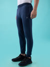 Hint plain Jogger with side pockets with zippers on both side with elasticated ribbed waistband and leg rib