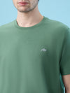 Men’s Crew Neck T-Shirt | Half Sleeves | Breathable & Moisture Wicking | Classic Fit | Cotton-Poly Pique Blend