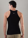 Hint Trendy Men’s Gym Vest - 333 | 100% Cotton Sleeveless Sports Vest | Deep Neck Workout Tank Top