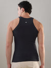 Hint Trendy Men’s Gym Vest - 333 | 100% Cotton Sleeveless Sports Vest | Deep Neck Workout Tank Top