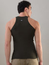 Hint Trendy Men’s Gym Vest - 333 | 100% Cotton Sleeveless Sports Vest | Deep Neck Workout Tank Top