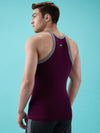 Hint Trendy Men’s Gym Vest - 111 | 100% Cotton Sleeveless Sports Vest | Deep Neck Workout Tank Top