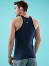 Hint Trendy Men’s Gym Vest - 111 | 100% Cotton Sleeveless Sports Vest | Deep Neck Workout Tank Top
