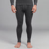 Premium Cotton Polyester Men's Slim Fit Thermal Trousers with an Inner Elastic Waistband - Charcoal