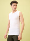 Men’s Innerwear Vests White – Pack of 2 Metro RNBS| 100% Cotton | Soft Feel & Breathable Comfort