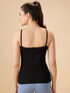 Hint Women’s Short Cotton Slip - Pack of 2 | 100% Premium Combed Cotton | Deep Round Neck | Tailored Fit | Side Slits