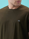 Men’s Crew Neck T-Shirt | Half Sleeves | Breathable & Moisture Wicking | Classic Fit | Cotton-Poly Pique Blend