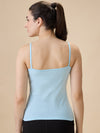 Hint Women’s Short Cotton Slip - Pack of 2 | 100% Premium Combed Cotton | Deep Round Neck | Tailored Fit | Side Slits