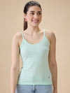 Hint Women’s Short Cotton Slip - Pack of 2 | 100% Premium Combed Cotton | Deep Round Neck | Tailored Fit | Side Slits