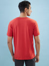 Men’s V - Neck T-Shirt | Half Sleeves | Breathable & Moisture Wicking | Classic Fit | Cotton-Poly Pique Blend
