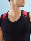 Hint Trendy Men’s Gym Vest - 555 | 100% Cotton Sleeveless Sports Vest | Deep Neck Workout Tank Top